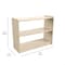 Flash Furniture Bright Beginnings Commercial 2 Shelf Wooden Classroom Open Storage Unit, Natural MK-KE23919-GG - alternate 8